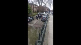 Car Submerged by High Tide next to Richmond Bridge part 2
