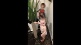 Kids make the BIGGEST mess playing in Plant Pot