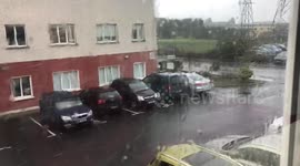 Rain from the window