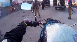Friendly Armed forces give Escort in Pakistan