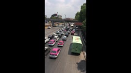 Traffic in Mexico City