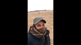 Moment sniper shoots Palestinian footballer in knee