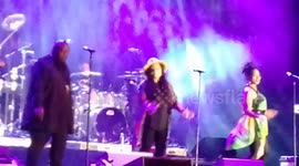 This is the band Incognito performing at the Cape Town International Jazz festival.