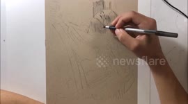 Joker-Speed Painting - Cop Car