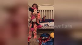 Newsflare Edit - Parents Disneyland trip surprise goes wrong as son throws tantrum
