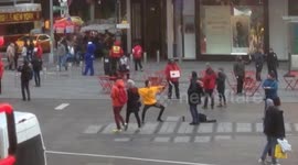 Sorority Pledge Dance Time Square, New York City 2018