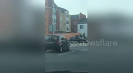 Newsflare Edit - Currently outside Colchester police station https://t.co/bMsUpUN4Io