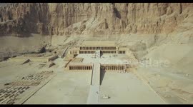 Valley of the Kings Egypt Aerial 4K