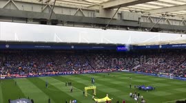 Leicester City put on fireworks for club chairman