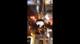 3 Mumbai India street Sean with holy baba man