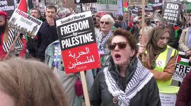 Protest for Gaza and Stop the Killing, London, UK