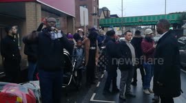 Christian march against the rising killing in the street in London