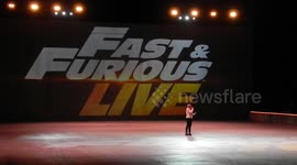 Fast and Furious world premier arena show with Vin Desial