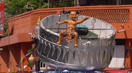 Thailand New Year decorations