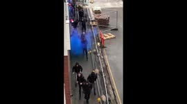50 fans in shocking mass brawl ahead of Manchester derby