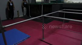 FaceOnWallParkourBail