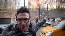 Plastic bags stuck in NYC trees after strong winds