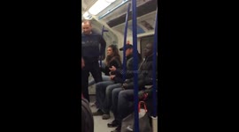 Racist woman on the London Underground