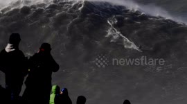 Watch the monster swell that earned surfer Rodrigo Koxa a Biggest Wave Award nomination