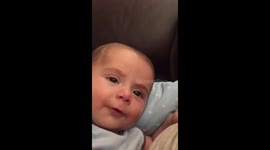 Baby talking