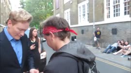 Conan O'Brien  In London