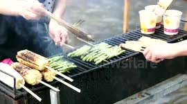 Keeping Cool in China: Enjoying Barbecues in Water