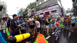 Water Gun Festival Seoul South Korea
