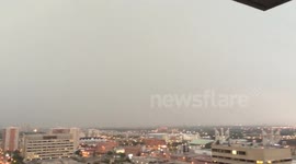 Lightning storms hit Canada