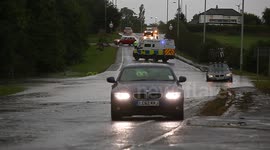 Road Flooding - Garforth - Leeds