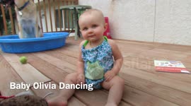 Baby Olivia Dancing