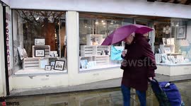 Business owner faces losing her livelihood after being financially crippled by council who demand she renovates medieval facade of her shop in