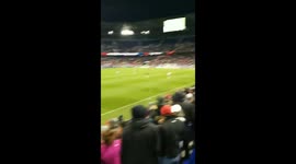 Fight in the Stands after New York Red Bulls vs Chivas Guadalajara Soccer Match