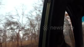 Bad driving by a Learner in a ZIg Zag Road