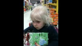 Falling asleep in a tesco trolley