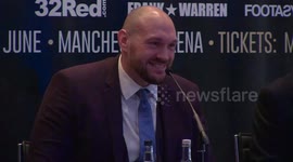 Fury jokes he’ll take on Froch or Hamed in comeback fight