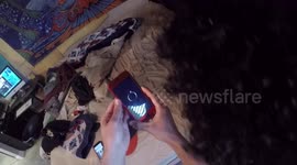 Magic trick transforms virtual ring into a real one during proposal