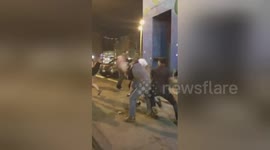 Newsflare Edit - Best street fight downtown Nashville Tn unedited IG:andy615_