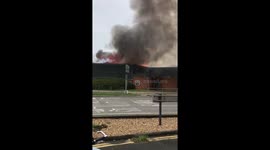 Things exploding in fire