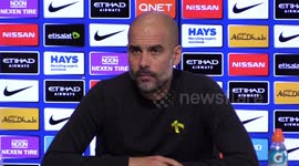 Guardiola not happy with Ashley Young and doesn't know when Sergio Aguero will return