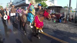 Songkran festivities heat up as temperatures near 40 celcius
