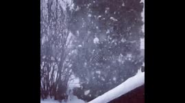 April Friday the 13th snowstorm ND