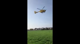 Serious incident on Canvey Island, Essex. Six people ran over by car.