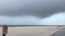 Extremely Close lightning at Long Beach, Mississippi