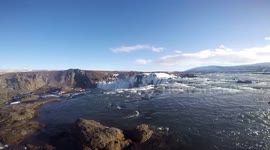 Godafoss Waterfall Iceland