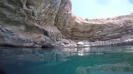 The Bimmah Sinkhole In Oman Has Amazing Blue Water
