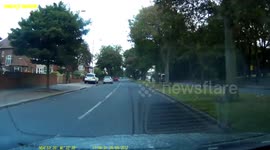 Idiot doing a wheely on MotorBike - on a public road.