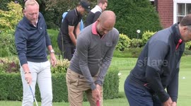 Guardiola missed United defeat that handed City title because he was playing golf