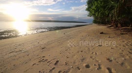 Sunrise over Jaco Island East Timor
