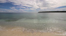 The clearest water and whitest sand I've ever seen. This is Jaco Island, East Timor.