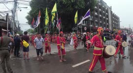 Songkran 2018 Chiang Mai, Thailand final parade